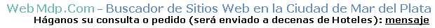 WEBMDP - P�GINAS AMARILLAS EN MAR DEL PLATA